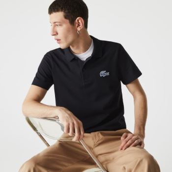 Lacoste Regular Fit Cotton Piqué Polo - Polo Pánské Tmavě Blankyt Blankyt | CZ-CzmS2S